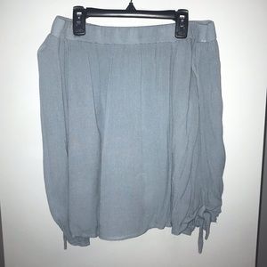 Blue Off the shoulder top